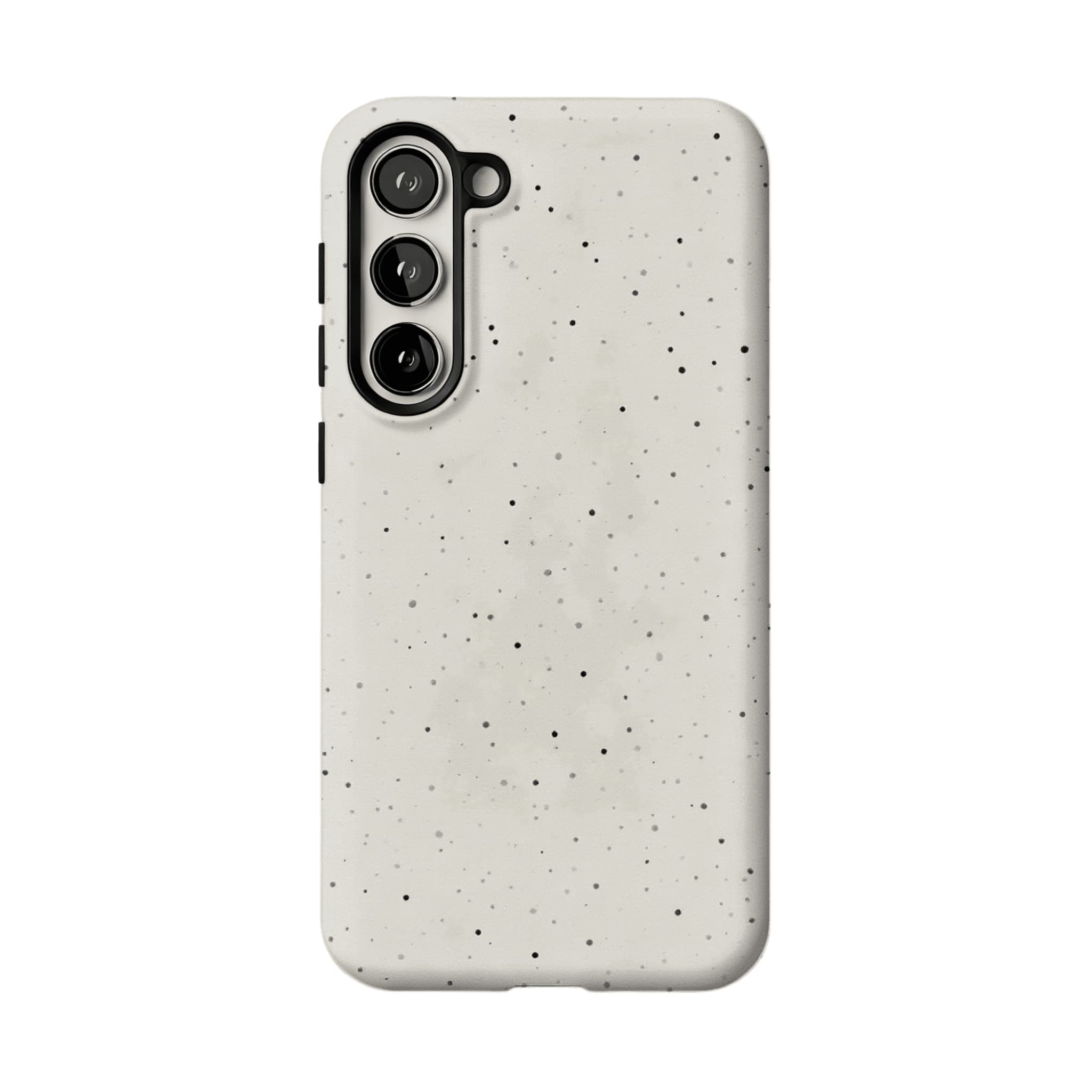 Neutral Monochrome Fine Ink Speckle Modern Minimal iPhone Cover