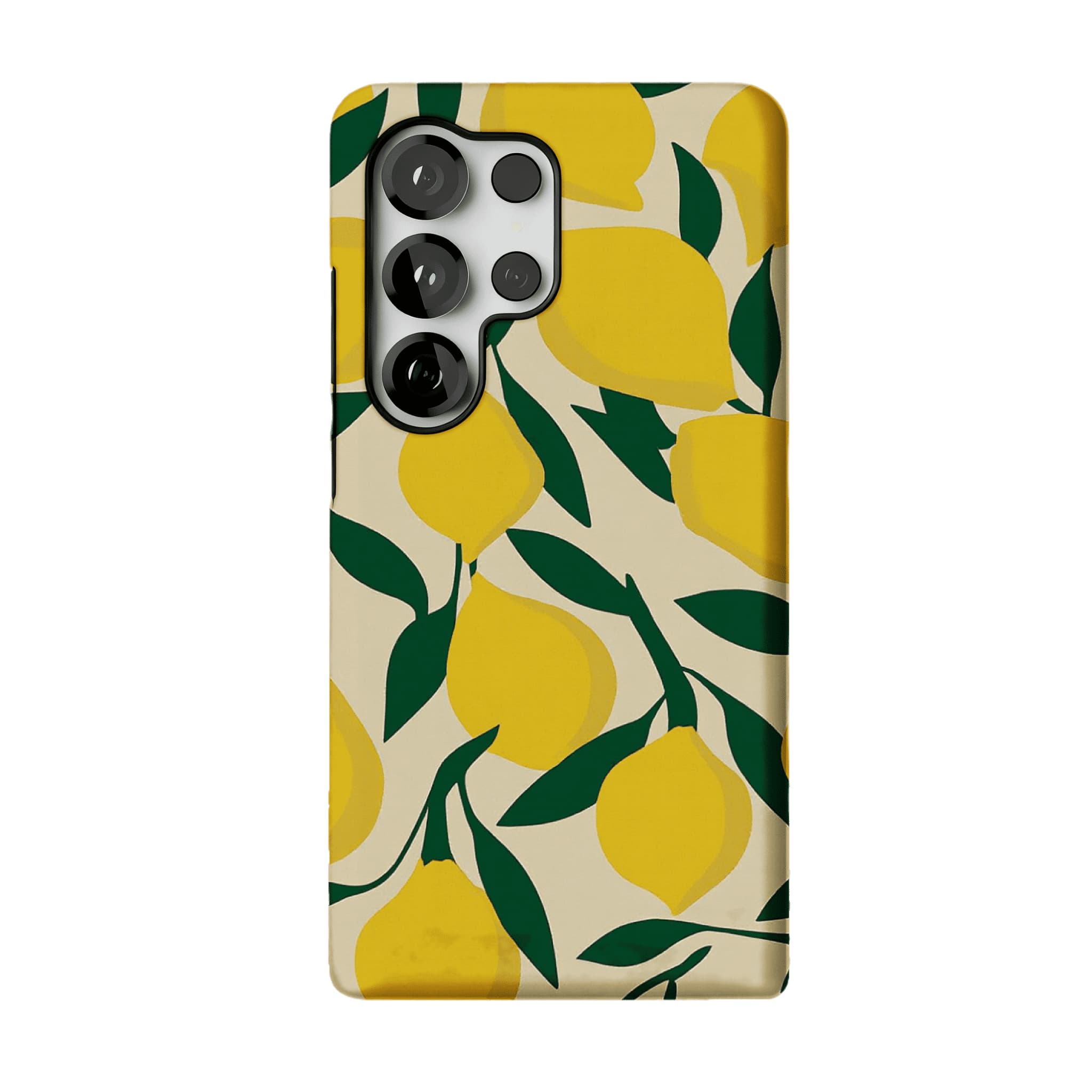 Summer Citrus Fruit Cream Base Shockproof Anti-slip iPhone Case