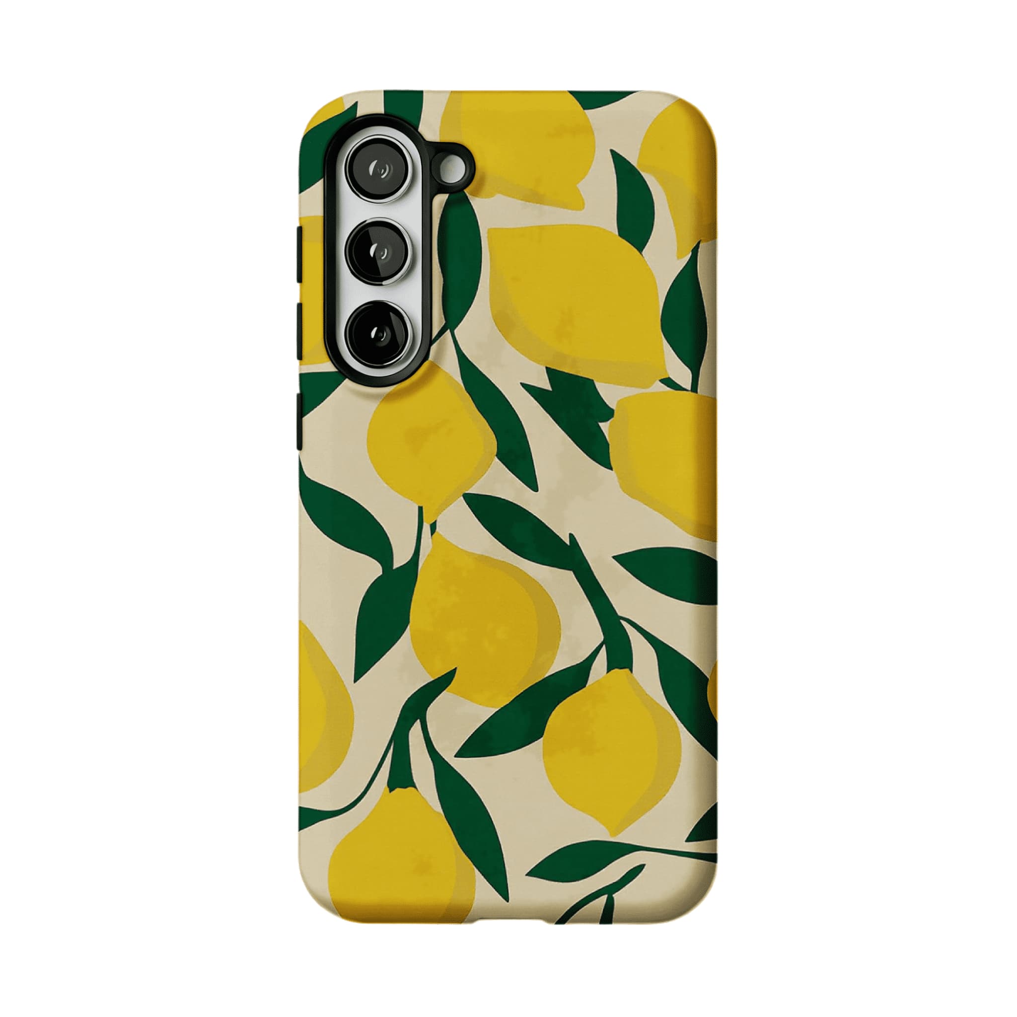 Summer Citrus Fruit Cream Base Shockproof Anti-slip iPhone Case