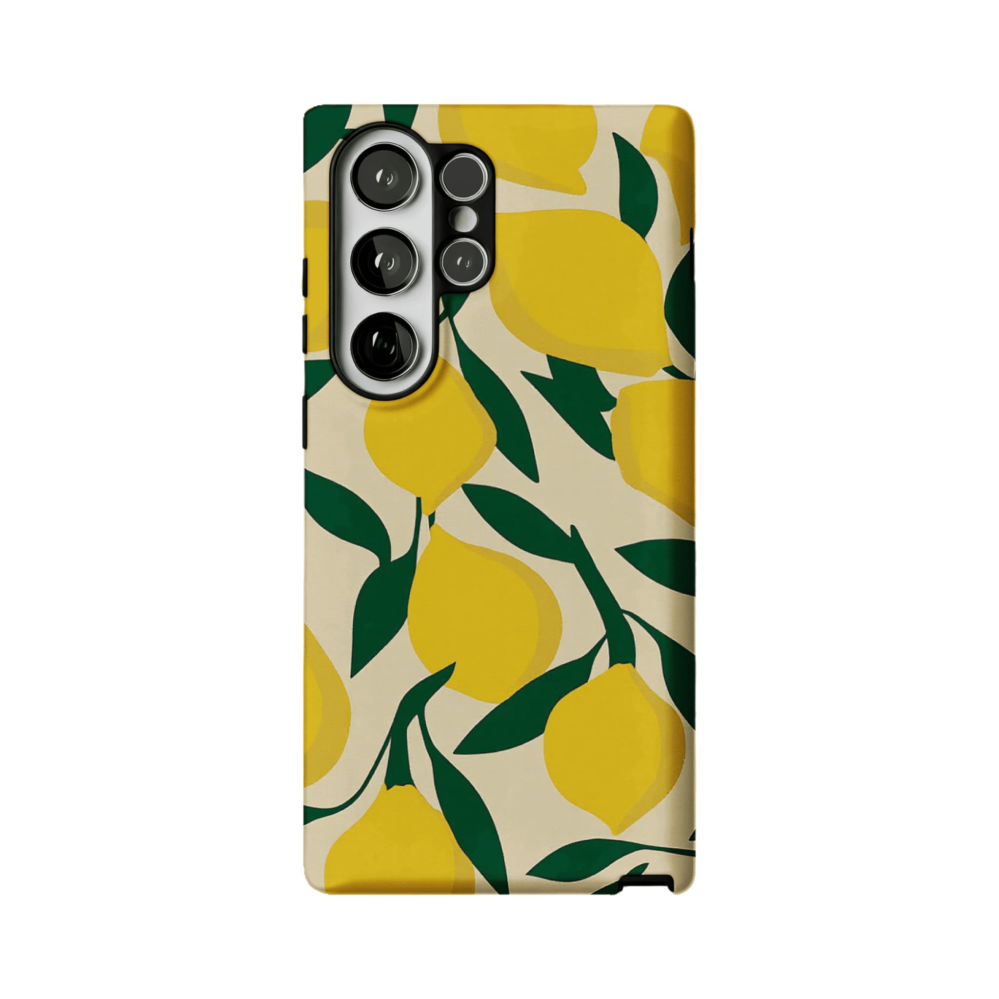 Summer Citrus Fruit Cream Base Shockproof Anti-slip iPhone Case