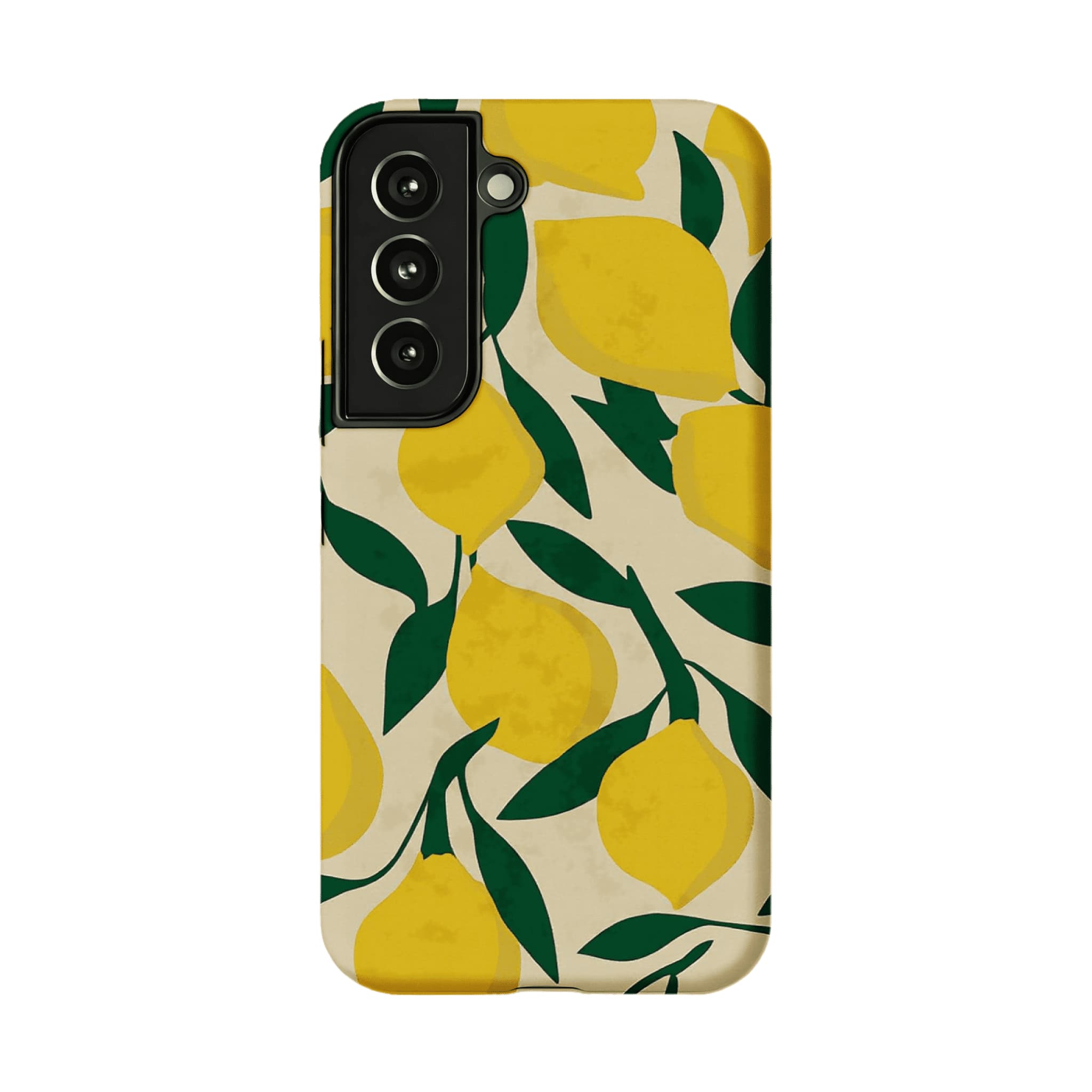 Summer Citrus Fruit Cream Base Shockproof Anti-slip iPhone Case
