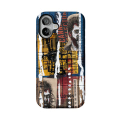 Grunge Collage Phone Case | Street Art Aesthetic Shockproof Case for Samsung & iPhone
