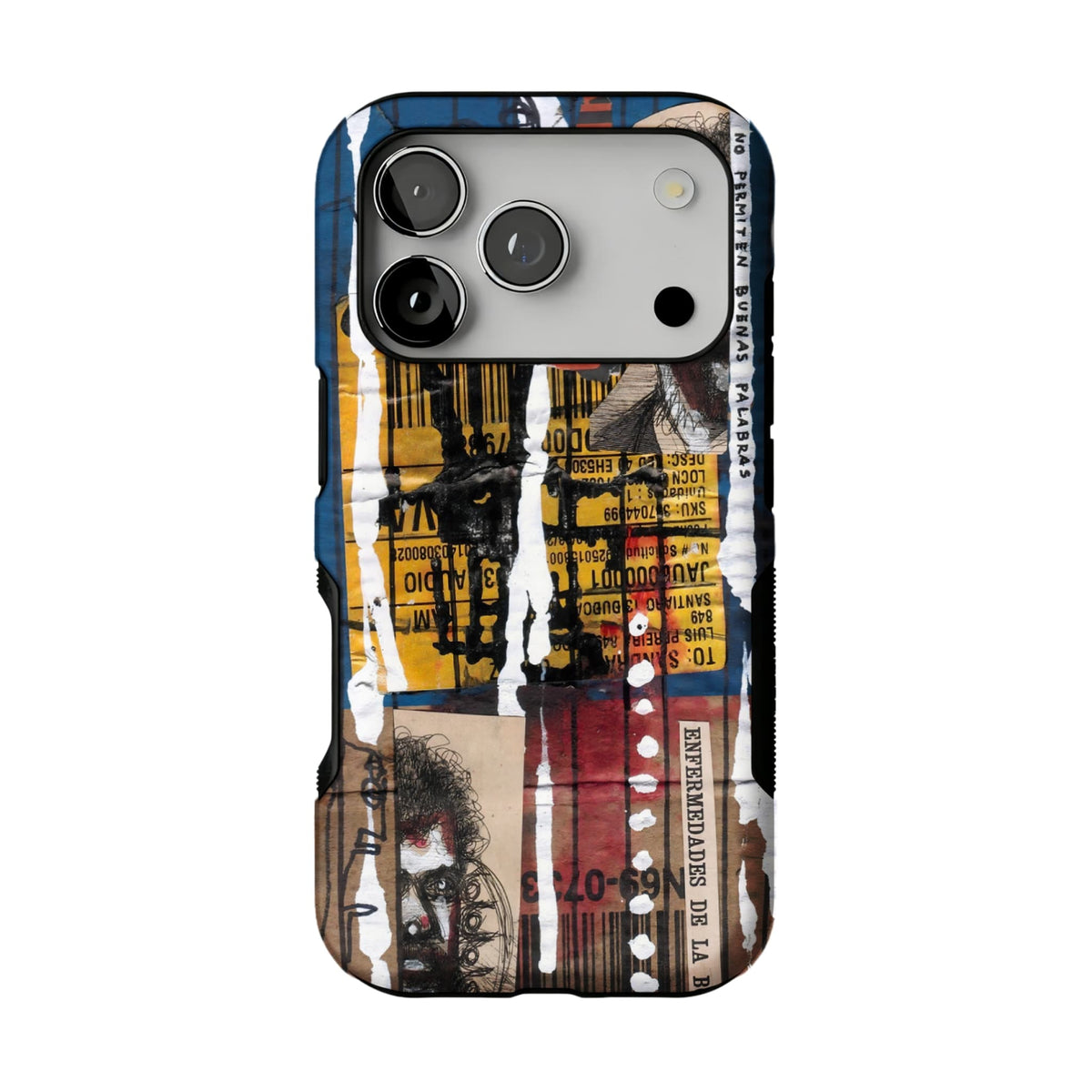 Grunge Collage Phone Case | Street Art Aesthetic Shockproof Case for Samsung & iPhone