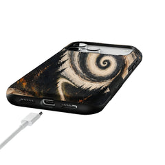 Swirl Sky Forest iPhone Case, Van Gogh Style Shockproof Cover