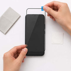Silk Print Tempered Glass Screen Protector – Black Border