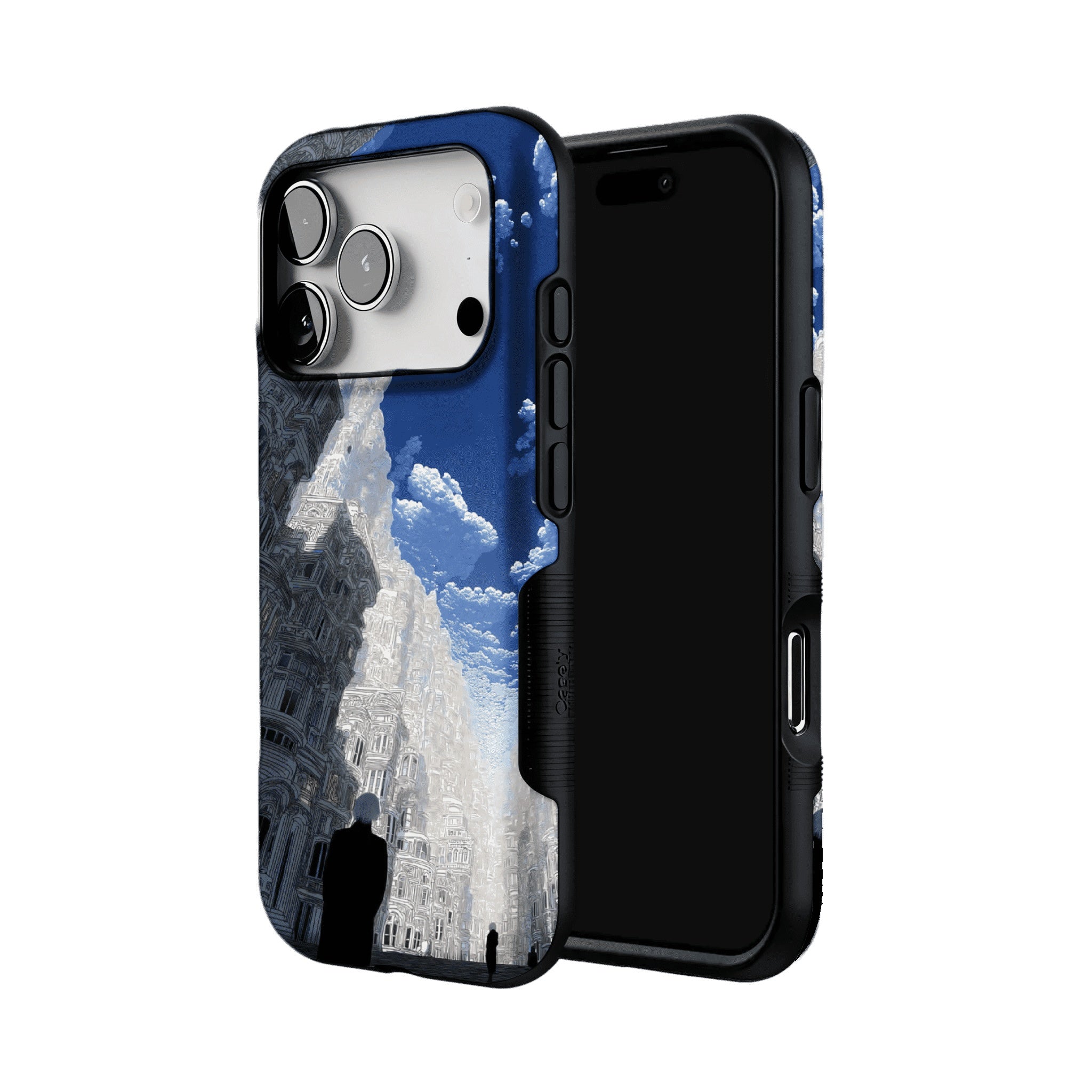 Surreal Fantasy Sky City Architecture Art iPhone Protective Cover