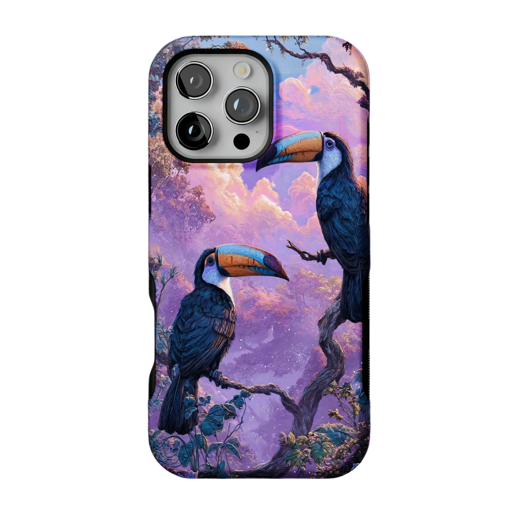 Magical Toucan Jungle Phone Case | Nature Cover for iPhone