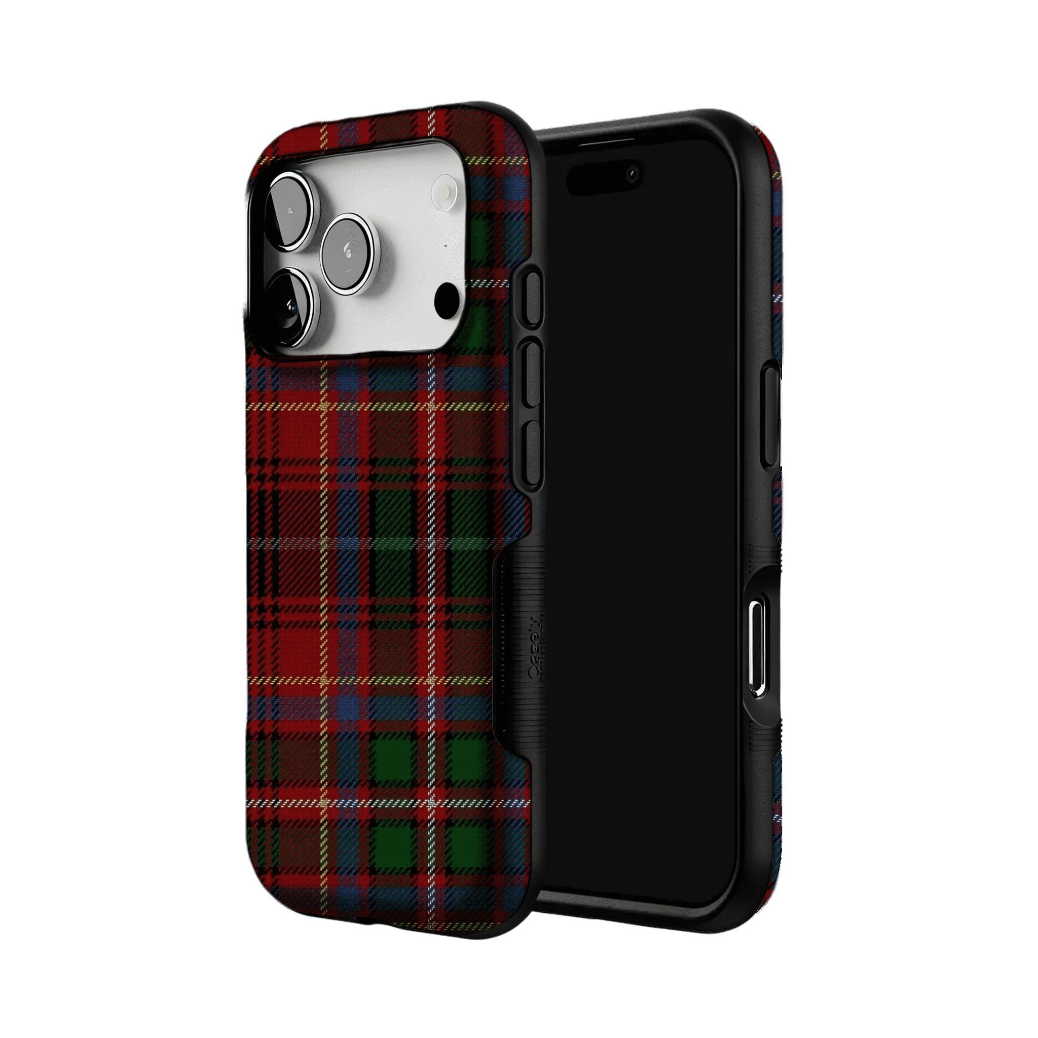 Classic Red Scottish Tartan Plaid Shockproof Anti-slip iPhone Cover