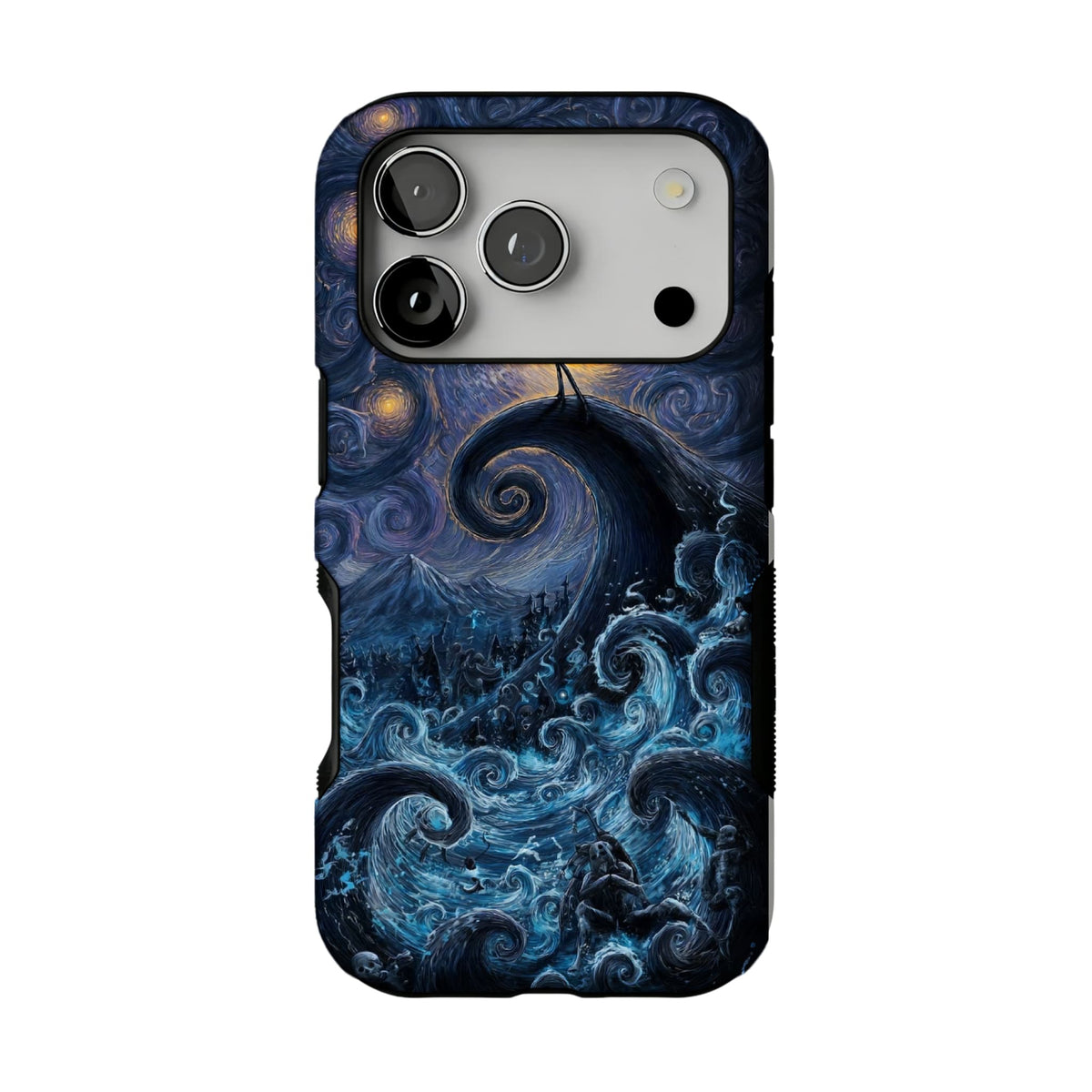 Starry Night Fantasy | Jack Skellington Gothic Halloween iPhone Case