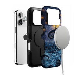 Starry Night Fantasy | Jack Skellington Gothic Halloween iPhone Case