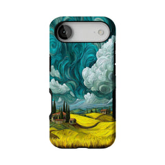 Tuscan Van Gogh Style Phone Case, Anti-Slip Cover for iPhone