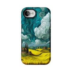 Tuscan Van Gogh Style Phone Case, Anti-Slip Cover for iPhone