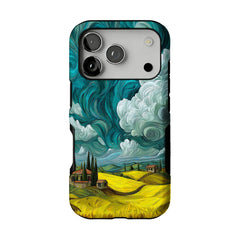 Tuscan Van Gogh Style Phone Case, Anti-Slip Cover for iPhone