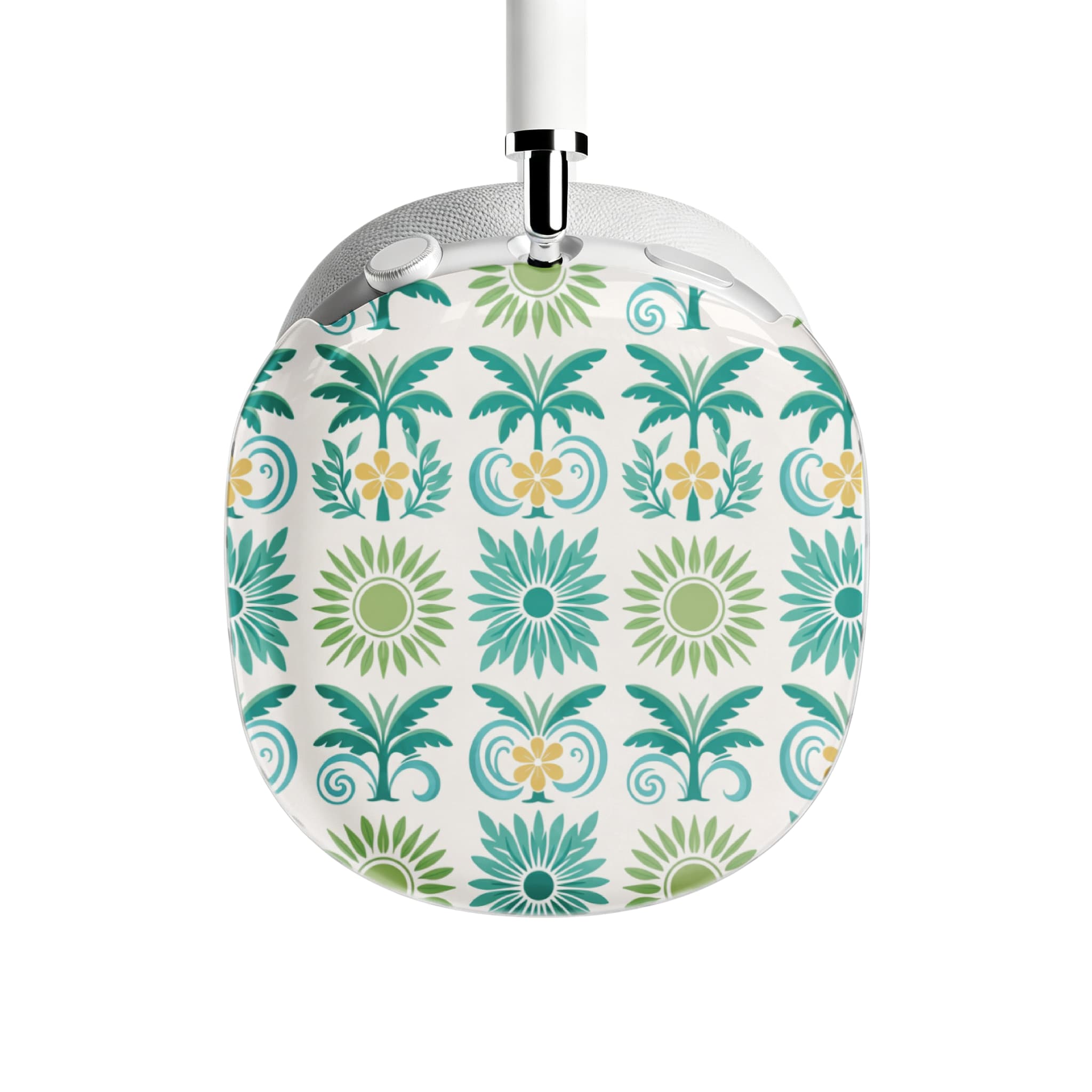 Tropical Palm AirPods Max Case Vintage Bohemian Soft TPU Protective