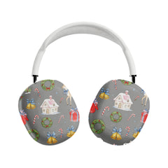 Healing Watercolor Christmas AirPods Max Case with Soft TPU Protection
