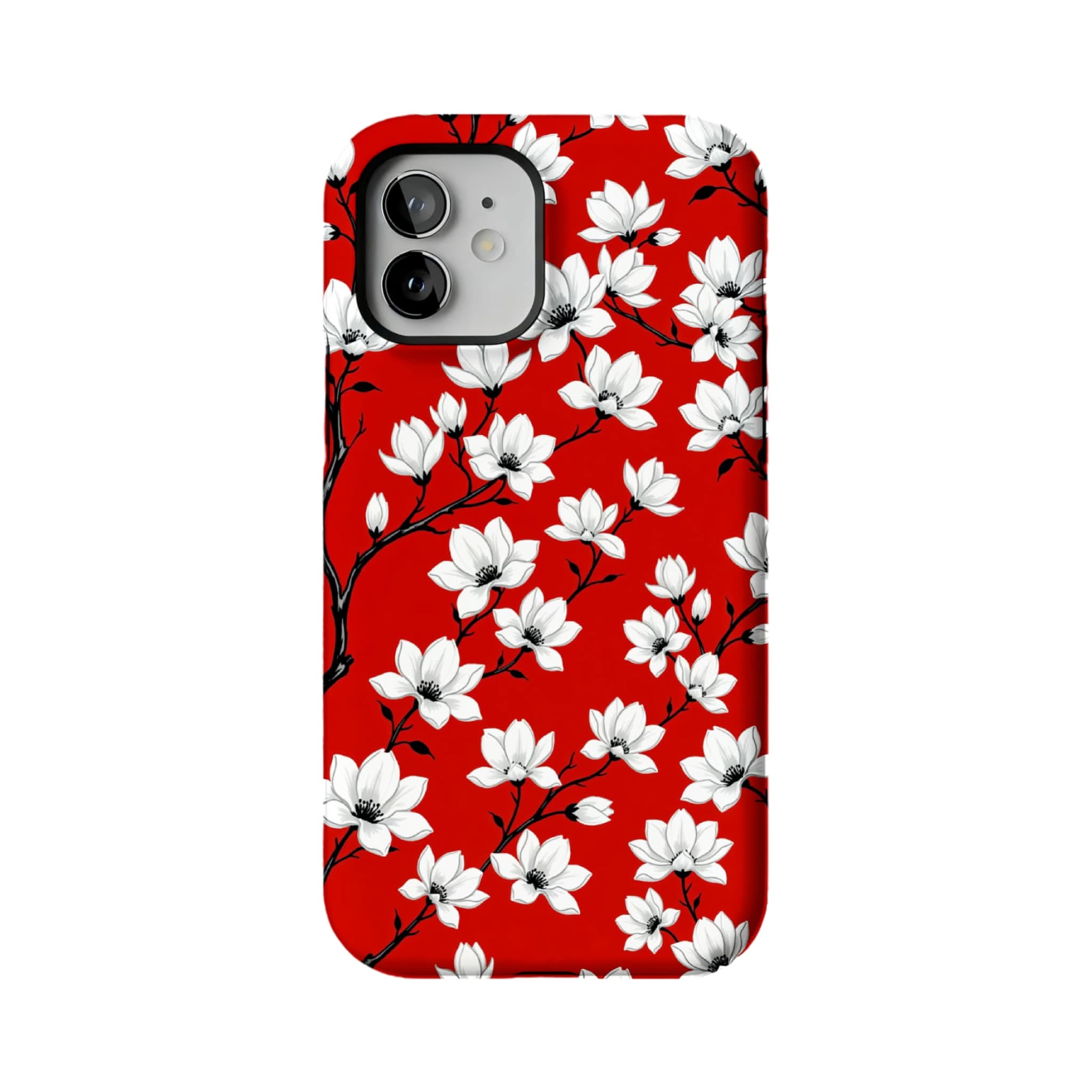 Chinese Hand-Painted Magnolia Phone Case for iphone