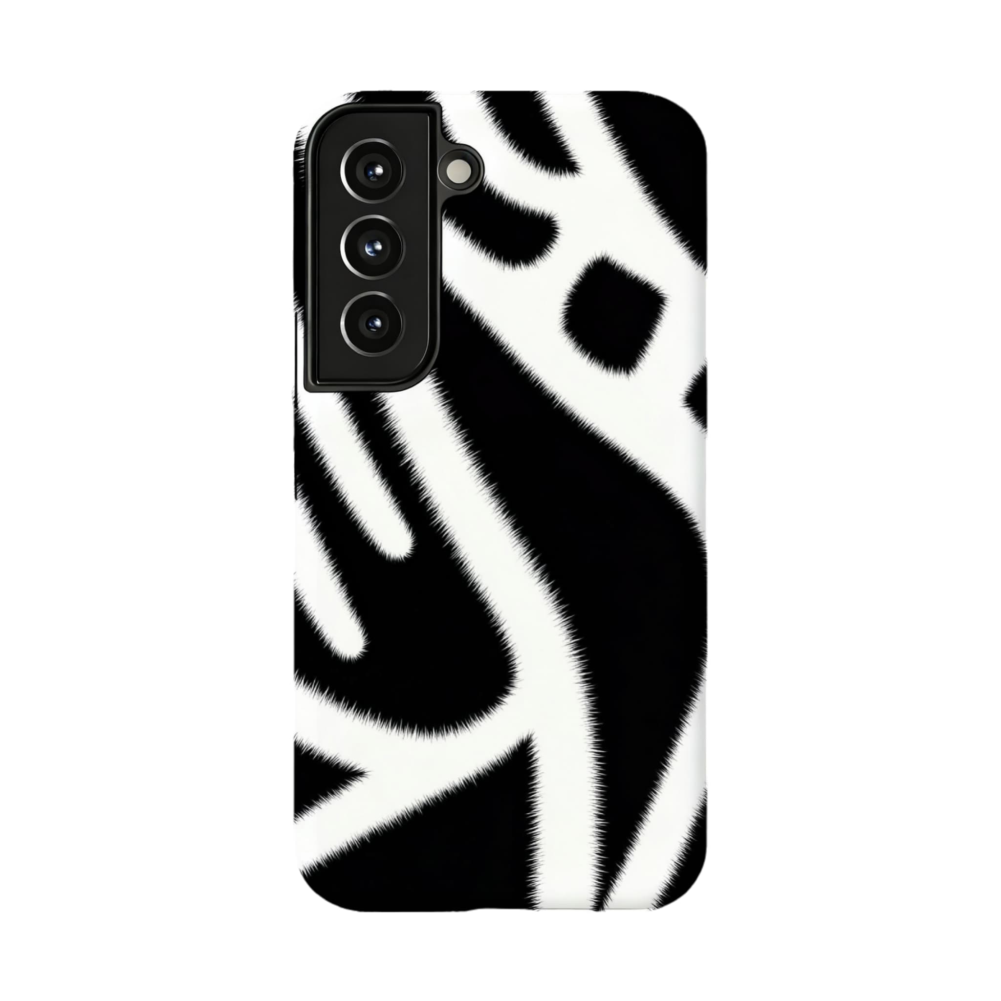 Zebra Print Samsung Galaxy Case Classic Black White Animal Stripe Protective