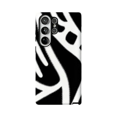 Zebra Print Samsung Galaxy Case Classic Black White Animal Stripe Protective