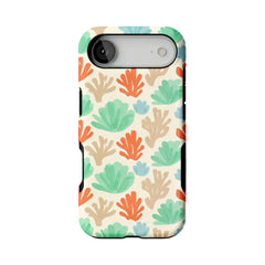 Watercolor Coral iPhone Case Hand Painted Ocean Art Protective TPU