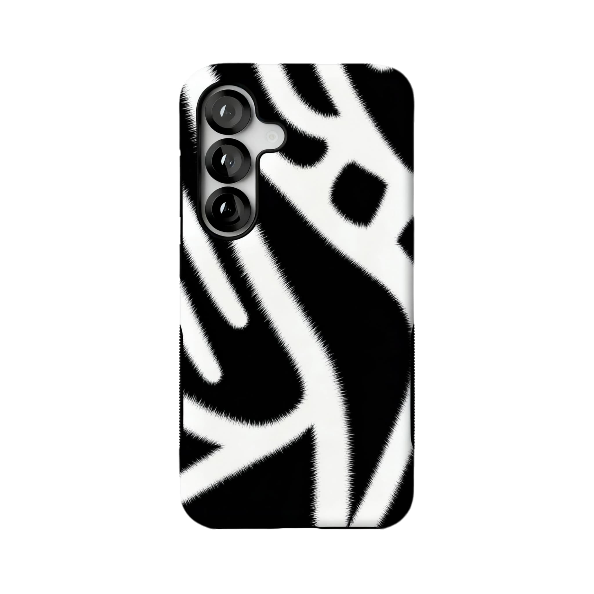 Zebra Print Samsung Galaxy Case Classic Black White Animal Stripe Protective