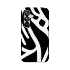 Zebra Print Samsung Galaxy Case Classic Black White Animal Stripe Protective