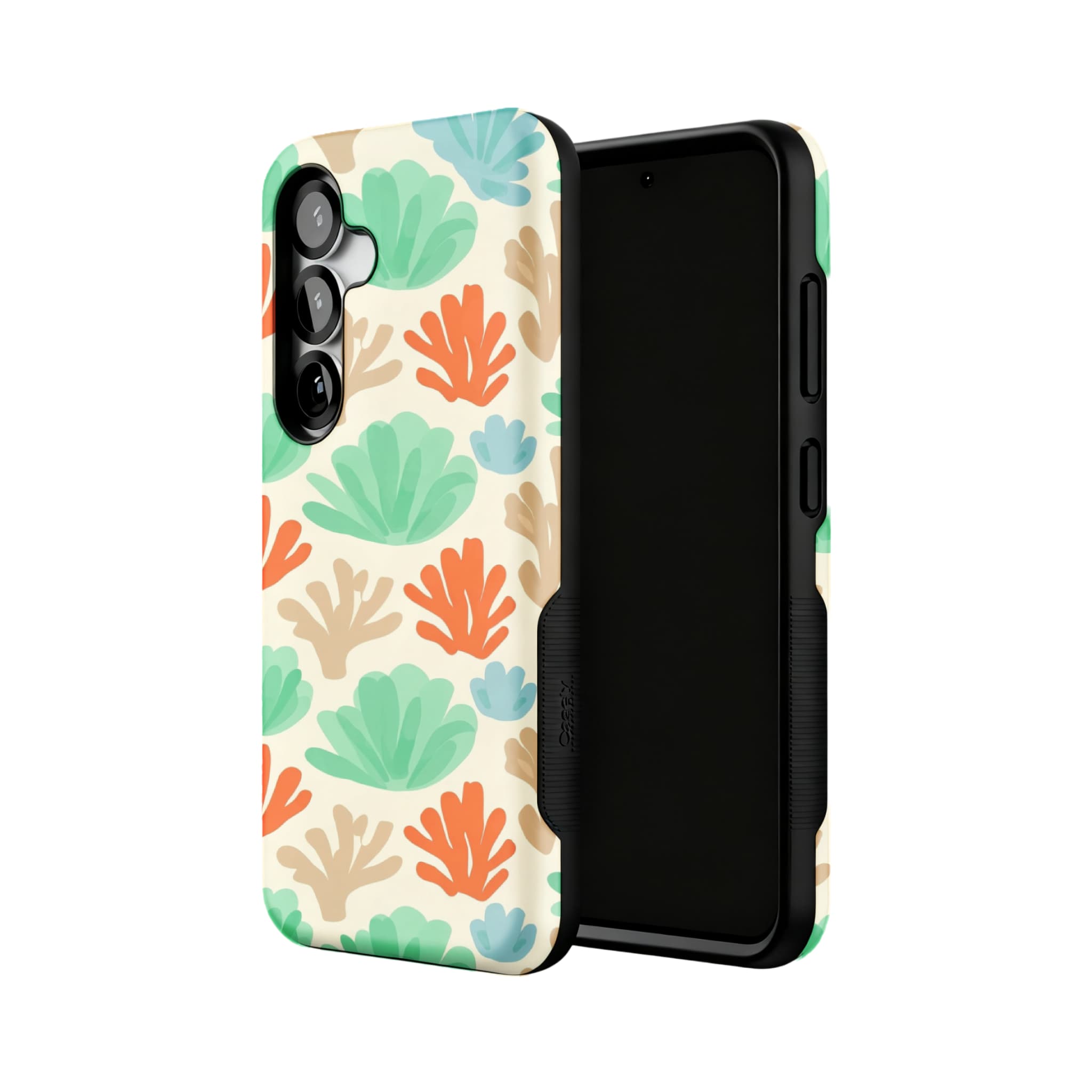 Watercolor Coral Samsung Galaxy Case Hand Painted Ocean Art Protective