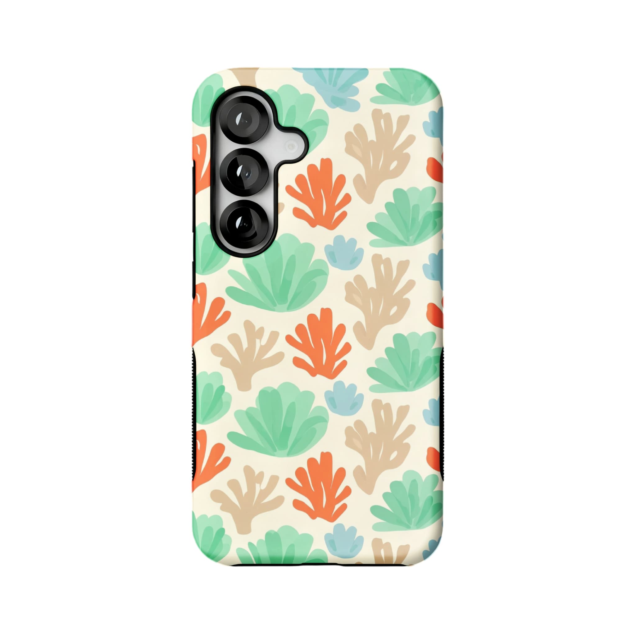 Watercolor Coral Samsung Galaxy Case Hand Painted Ocean Art Protective