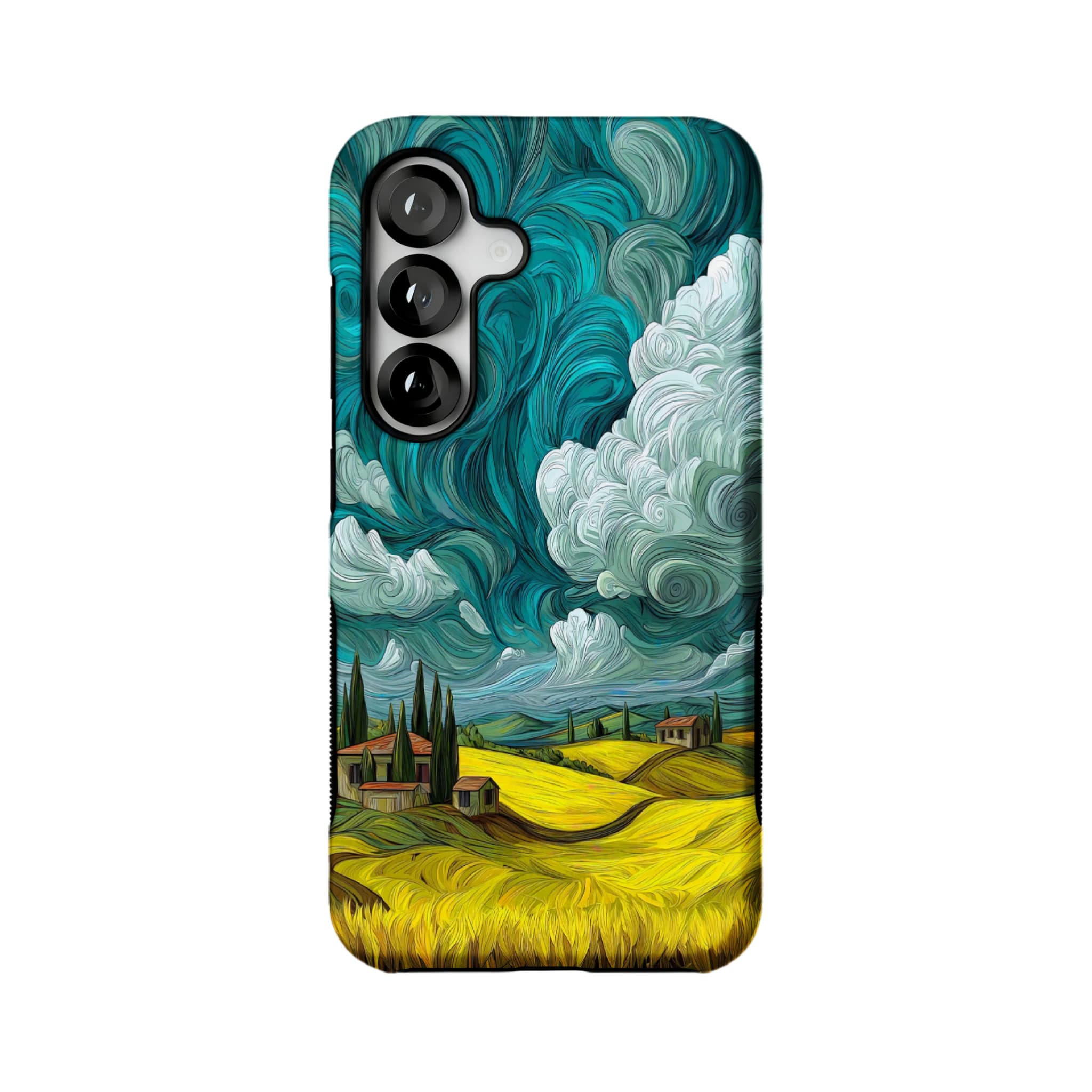 Tuscan Van Gogh Style Phone Case, Anti-Slip Cover for iPhone