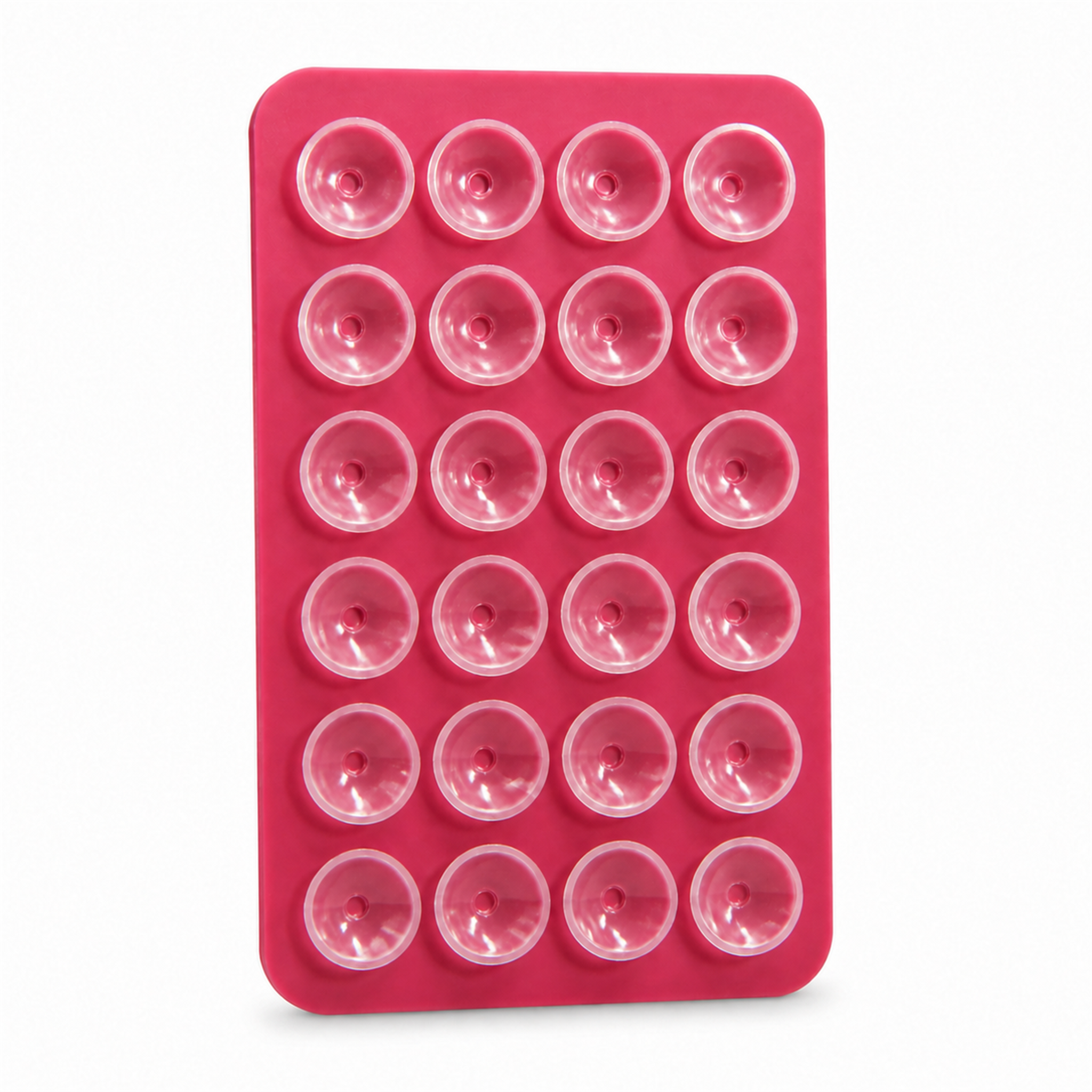 Rose Red silicone suction phone mount for cases