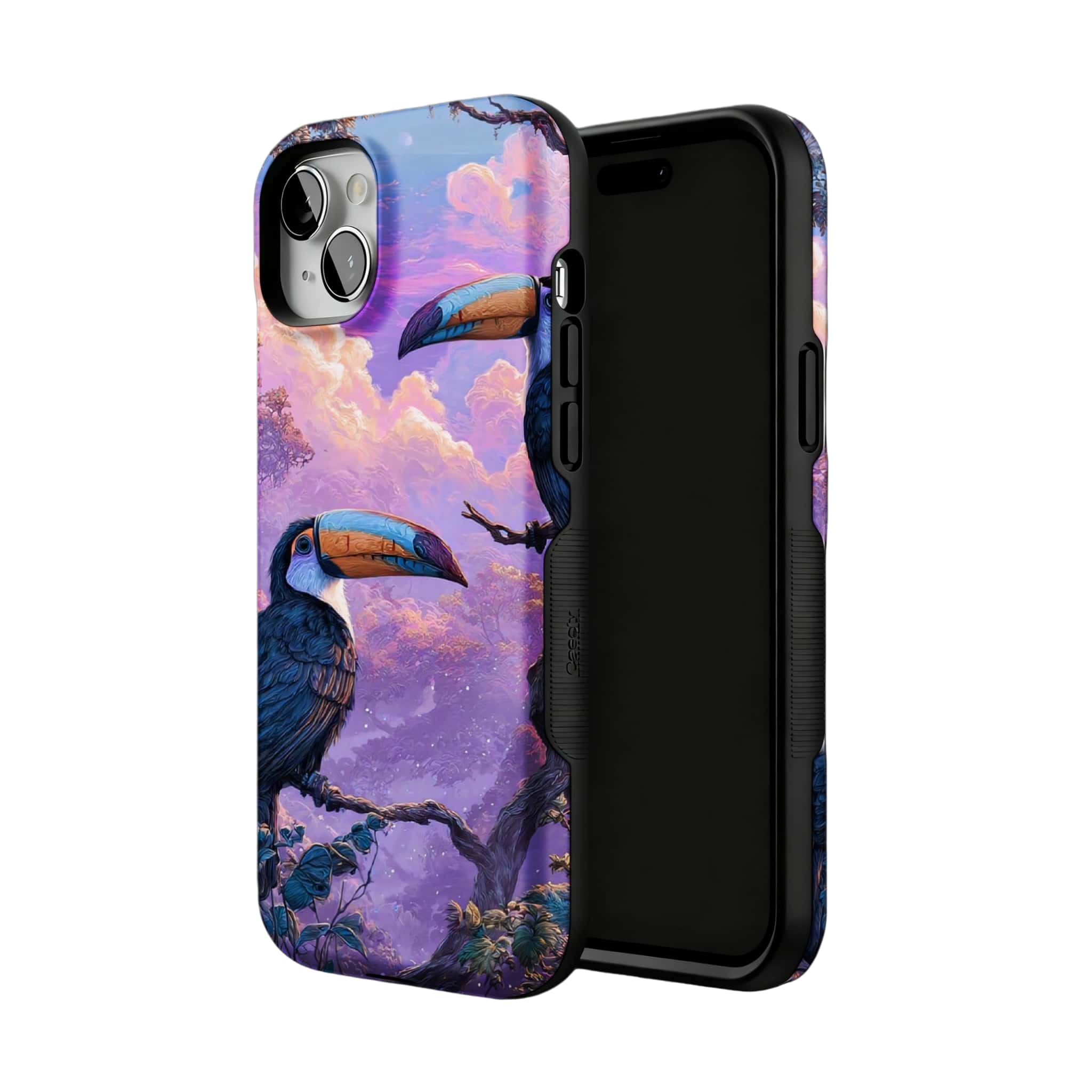 Magical Toucan Jungle Phone Case | Nature Cover for iPhone