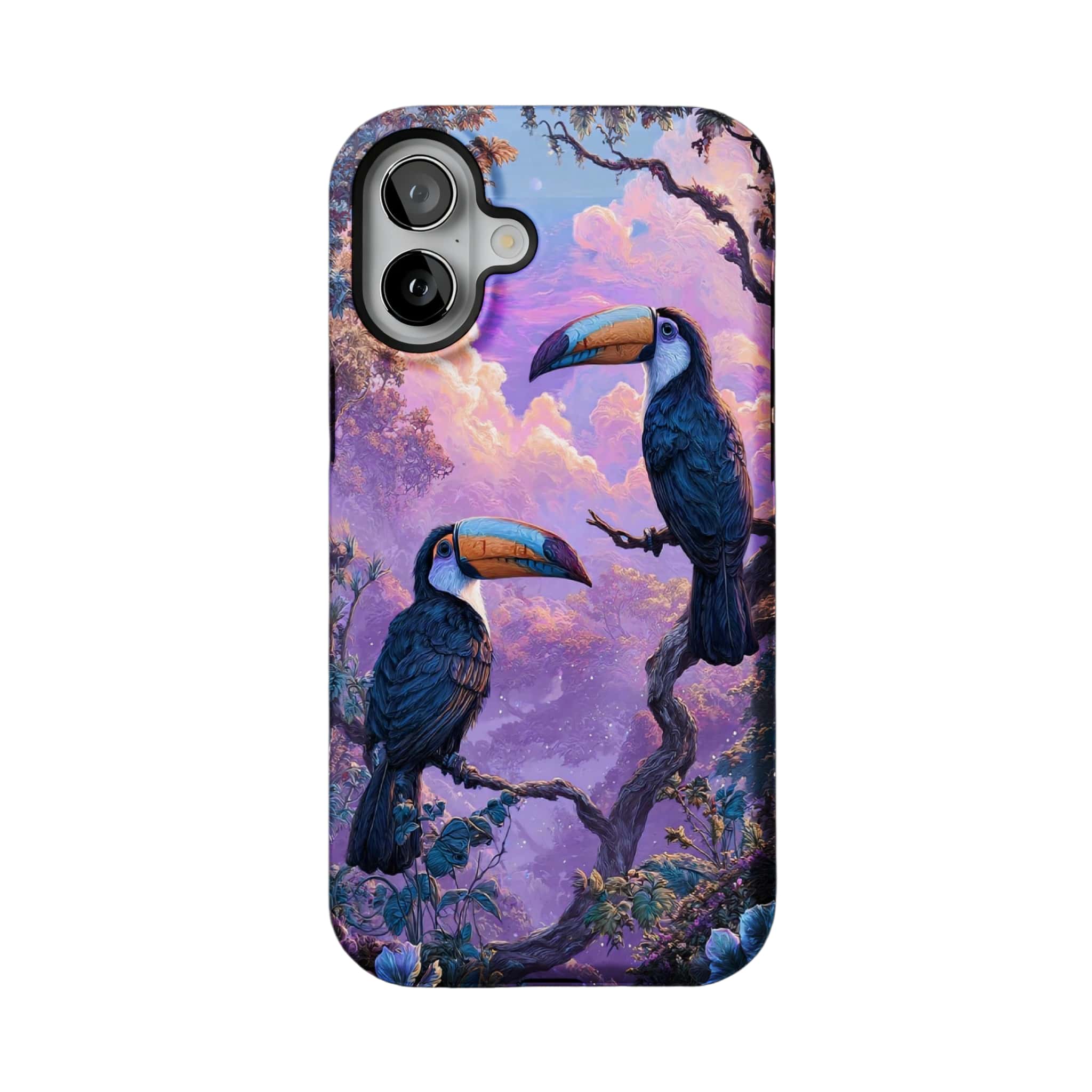 Magical Toucan Jungle Phone Case | Nature Cover for iPhone