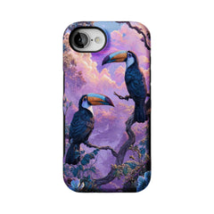 Magical Toucan Jungle Phone Case | Nature Cover for iPhone